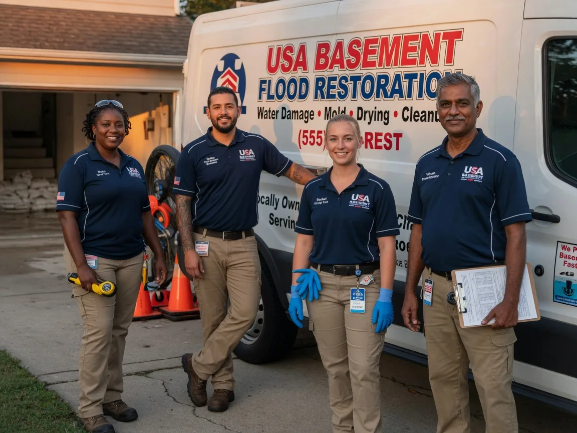 Basement Flood Cleanup company in Edelstein, IL